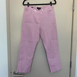 ✨NWOT TALBOTS STRIPE CROPPED PANT✨